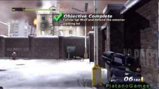 Urban Chaos: Riot Response - First Person Shooter - Great PS2 FPS Mission Gameplay - HD