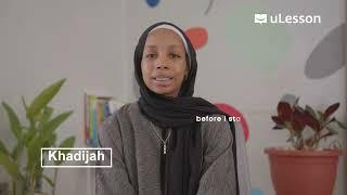 Khadijah and Ethan's uLesson Story