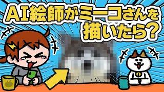 【AIの脅威】AI絵師の登場で今日からミーコさんはアライグマになります | ナミちゃんとミーコさん