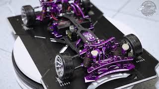 Yokomo YD-2SXIII 1/10 RWD Drift Car Purple Limited Edition Full Option build up by team SGDC