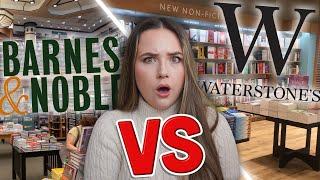 the BATTLE of Barnes & Noble and Waterstones