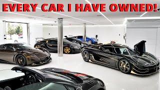 LISTING EVERY CAR I HAVE EVER OWNED || Manny Khoshbin