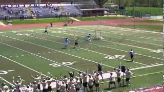 La Salle Lacrosse - Stefan Bergman Scores 80 yard Goal vs Haverford 4-27-13