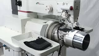 JYL- B1510G- XWM Automatic Curved/Visor Caps Sewing Machine- How to make baseball caps