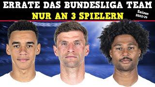 Errate die Bundesliga-Teams nur am Gesicht der Spieler! Saison 2023/24  ️