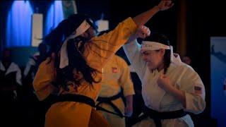 Cobra Kai S6 Part 2 Sam vs Maria [4K]