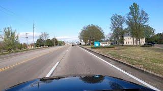 Tupelo, Mississippi - Driving through Tupelo