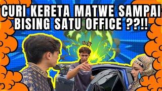 AYMAD CUR1 KERETA SAFWAN SENYAP SENYAP?!.SAFWAN MENGAMUK KEJAR KERETA!!