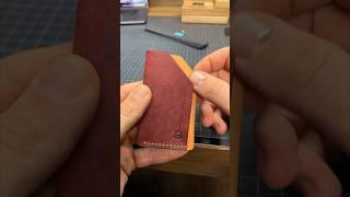 Your first leather cardholder to make - “Double Shroud”