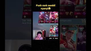 Push rank sambil nyanyi #shorts #mobilelegends #mlbb #game #livestreaming #morgaming #gameplay