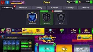 8 BALL POOL NEW UPDATE | COLLECTION REWARDS | CUE MASTERY : BETA BEGINNER , BETA CLASSIC , BETA PRO