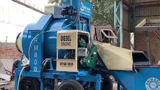 RM 800D , Reverse Drum Concrete Mixer