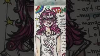 First Sketchbook Page REVEAL! #sketchful #sketchbook #sketchbookart