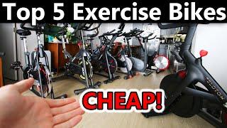 TOP 5 Exercise Bikes Under $1000! (Excellent Peloton alternatives)