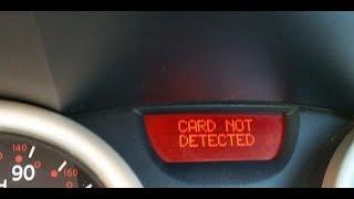 Card not detected Решение! Не читает ключ-карту Рено Меган 2.