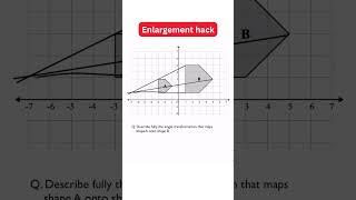 How To EASILY Solve Enlargement Problems | Enlarge Shape GCSE Maths