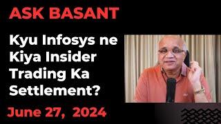 Kyu Infosys ne Kiya Insider Trading Ka Settlement?