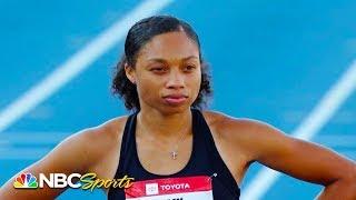 Allyson Felix foreshadows a powerful comeback, advances to 400m final  | NBC Sports