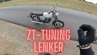 Simson ZT Tuning Lenkerumbau und Schwarzer LT 60 Reso