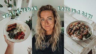 WHAT I EAT IN A DAY | easy & nourishing vegan recipes 