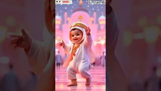 Hasbi Rabbi Jallal Lah cute baby..#beautifulnaat #cutebaby #cute #shortsfeed #yt..