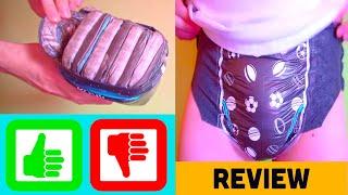Do GOODNITES/DRYNITES fit teens & adults? PRACTICAL REVIEW of XL PULL UP DIAPERS