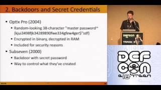 DEF CON 18 - Matias Madou & Jacob West - Repelling the Wily Insider