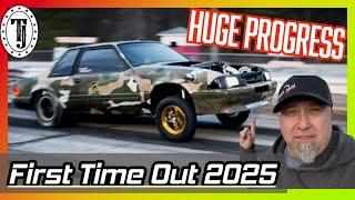 WOW, huge progress!  Twin Turbo LS 5.3 engine. No Prep, Dig or Die prep. @DRAGWIRESOLUTIONS