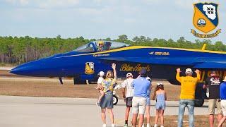 2024 U.S. Navy Blue Angels : NAS Pensacola Homecoming Airshow [FULL DEMO]