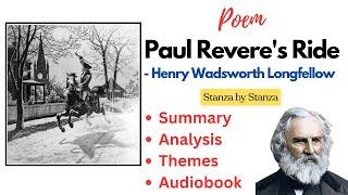 Paul Revere's Ride Poem Summary & Analysis #poem #poetryanalysis