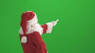 Santa Claus Against Green Screen | Free Videos to Use | Free Stuff | ChromaKey