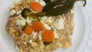 Frijoles Fritos Con Huevo