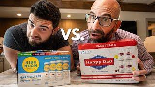 HIGH NOON VS. HAPPY DAD! (Who has the best variety pack?)