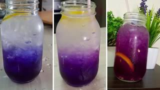 Butterfly Blue Pea Lemon Juice