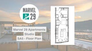 SA5 Floor Plan Virtual Tour - Marvel 29 Apartments