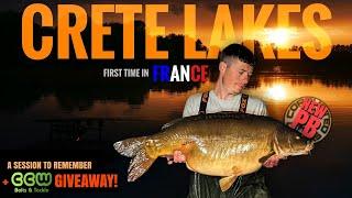 FISHING for BIG CARP in France for the first time... ON MY OWN! Crete Lakes