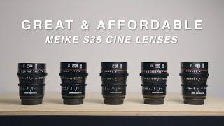 Great & Affordable S35 Cine Lenses | MEIKE S35 SET REVIEW