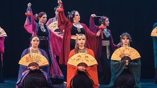 Sirin Tribe - Chinese style Tribal bellydance with Fan & Luminous lotuses @ Dance Metamorphosis 2024