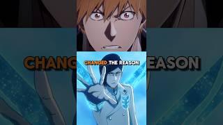 Anime CHANGED Reason Uryu Joined Yhwach? #bleach #bleachanime #anime