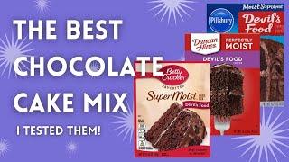 Which Chocolate Cake Mix Is The Best? | Ginger Snap Kitchen