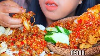 ASMR SAMBAL CUMI *AYAM GEPREK ||MUKBANG INDONESIA #ASMR #asmrsounds #asmrvideo #ayamgeprek