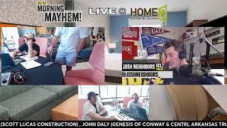 MORNING MAYHEM LIVE FROM HOME2 SUITES