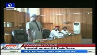 Pandemonium In Edo State House of Assembly After Parallel Sittings