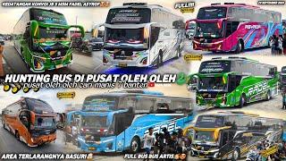 FULL BUS TELOLET BASURIhunting bus di pusat oleh oleh cm7 banten‼️banyak bus artis