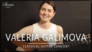 VALERIA GALIMOVA - Classical Guitar Concert | Torroba, Tedesco, Scarlatti & More | Siccas Guitars