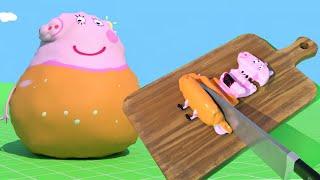 Peppa Pig Parodies Fun Experiments Compilation