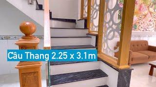 Mẫu Cầu Thang Đẹp 2.25m X 3.1m | NHÀ ĐẸP Thắng Nguyễn