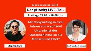 Als Copywriter in zwei Jahren von 0 auf 100 - und wie ist der Quotenchinese als Chef?