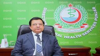 Dr. Haroon Jahangir Khan, DIRECTOR GENERAL HEALTH SERVICES, PUNJAB