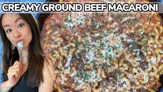  EASY Ground Beef Macaroni Recipe (碎牛肉通心粉) | Rack of Lam